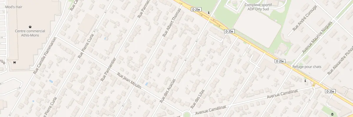 Plan du 22 Rue des Acacias à Athis-Mons