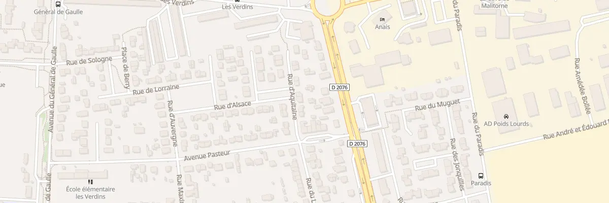 Plan du 6 Rue d’Aquitaine à Saint-Doulchard