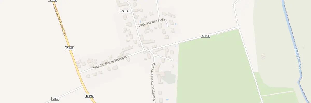 Plan du 1 Rue du Clos Saint-gervais à Courdimanche-sur-Essonne
