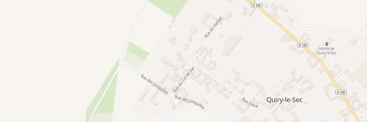 Plan du 1 Rue du Herbert à Quiry-le-Sec