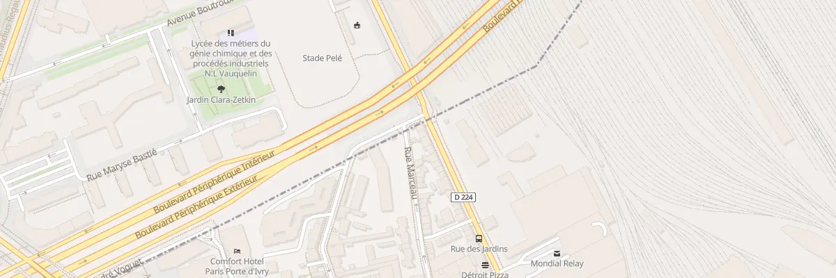 Plan du 4 Av Pierre Sémard à Ivry-sur-Seine