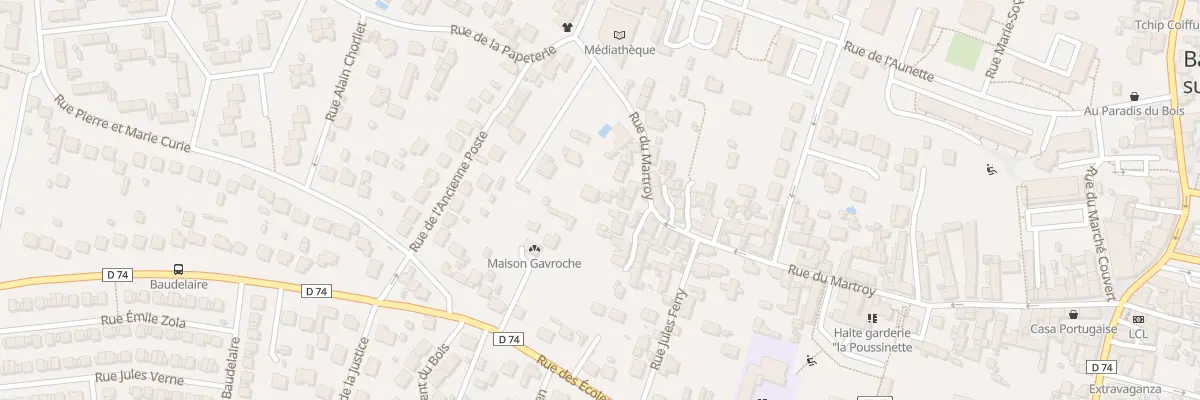Plan du 59T Rue du Martroy à Ballancourt-sur-Essonne