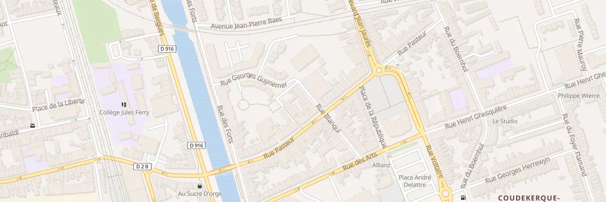 Plan du 31 Rue Blanqui à Coudekerque-Branche