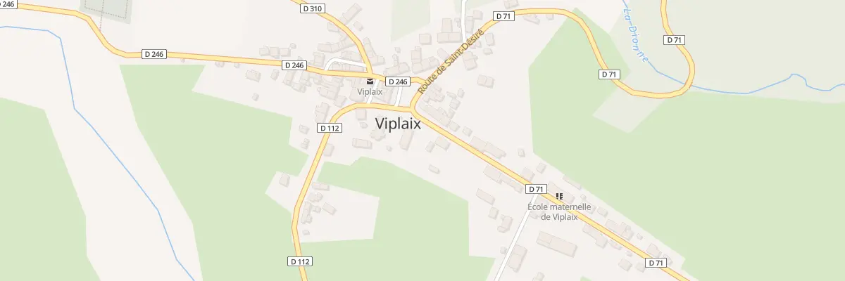Plan du 2 Rue Principale à Viplaix