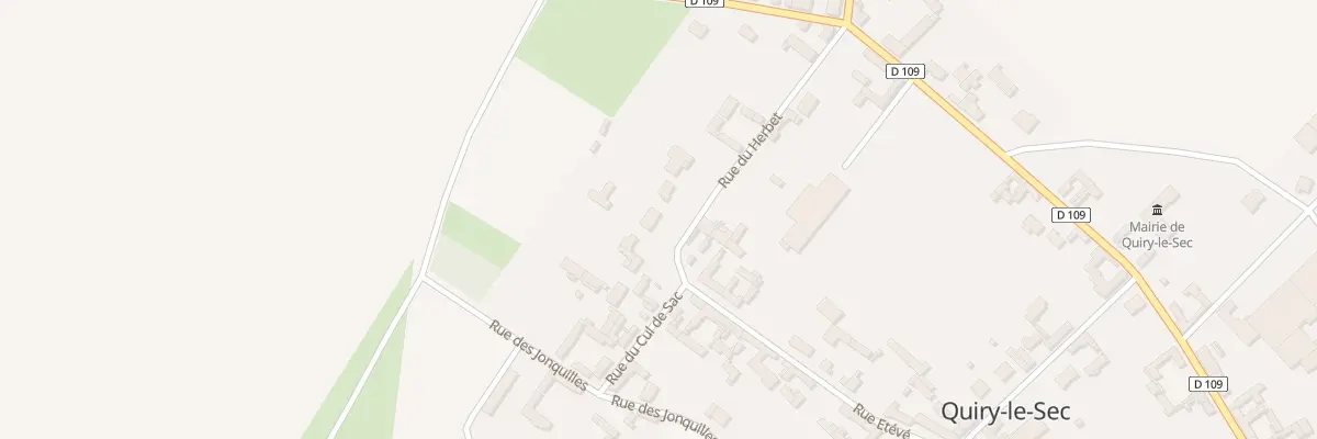 Plan du 3B Rue du Herbert à Quiry-le-Sec