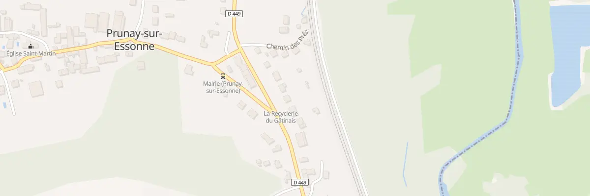 Plan du 13 Rue de l’Essonne à Prunay-sur-Essonne