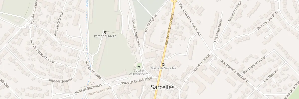 Plan du 147 Rue Pierre Brossolette à Sarcelles