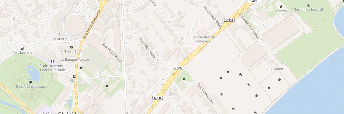 Plan du 50 Rue Francoeur à Viry-Châtillon
