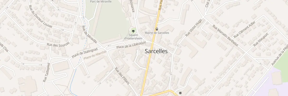 Plan du 139 Rue Pierre Brossolette à Sarcelles