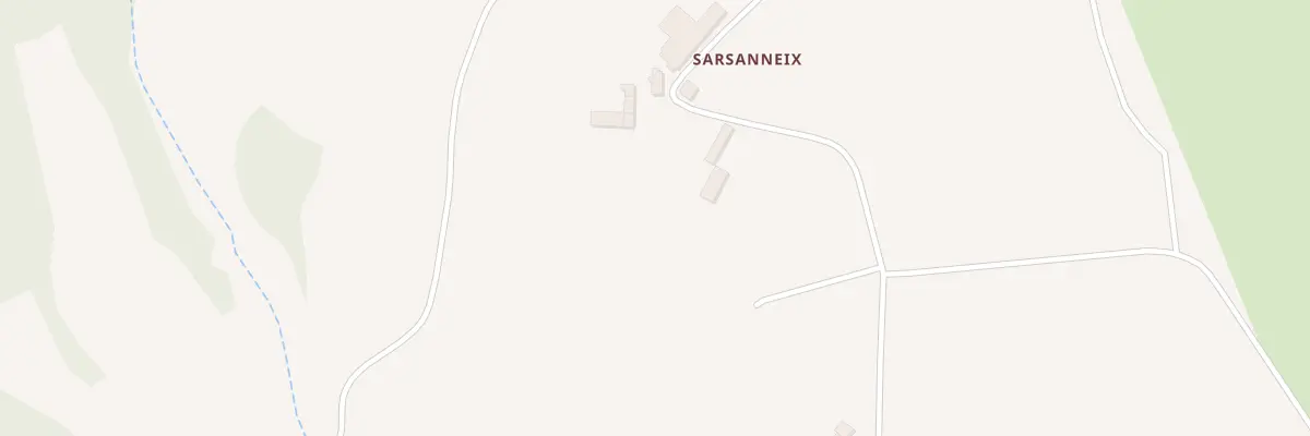 Plan du 3 Sarsanneix à Tardes
