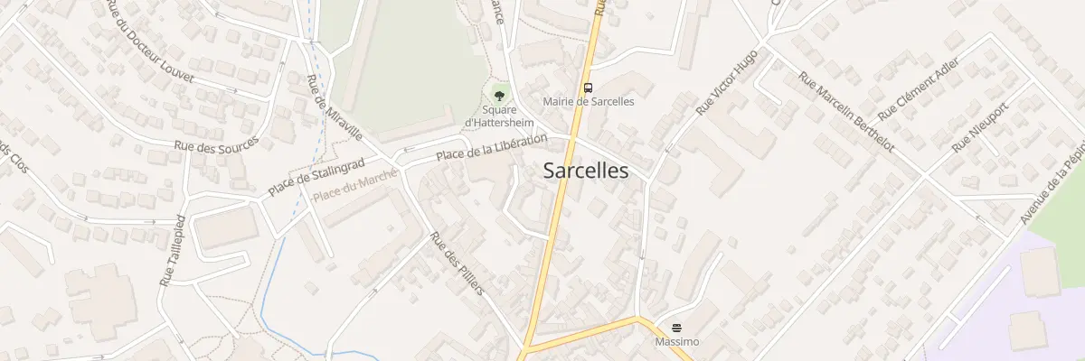 Plan du 137 Rue Pierre Brossolette à Sarcelles