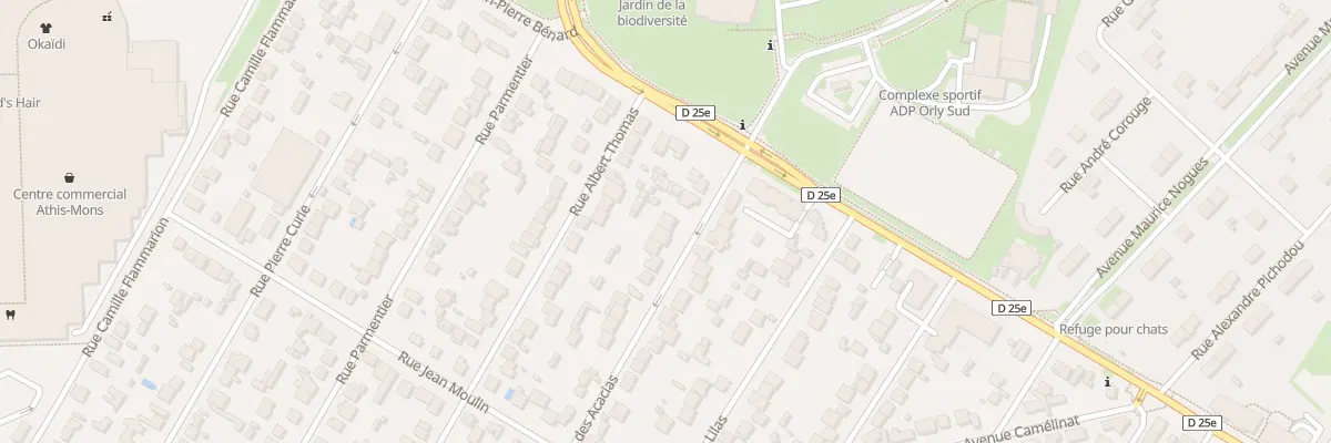 Plan du 10 Rue des Acacias à Athis-Mons