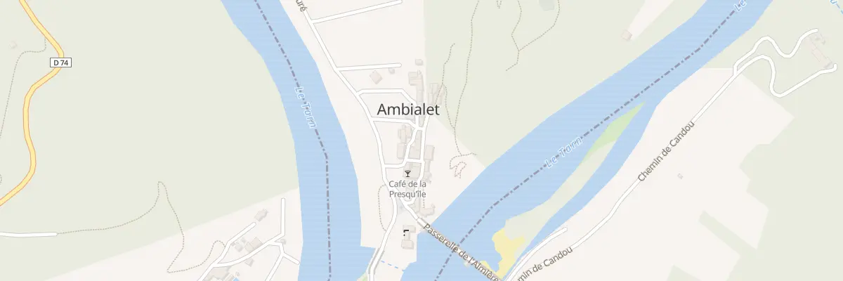 Plan du 11 Sen de l’Escalette à Ambialet