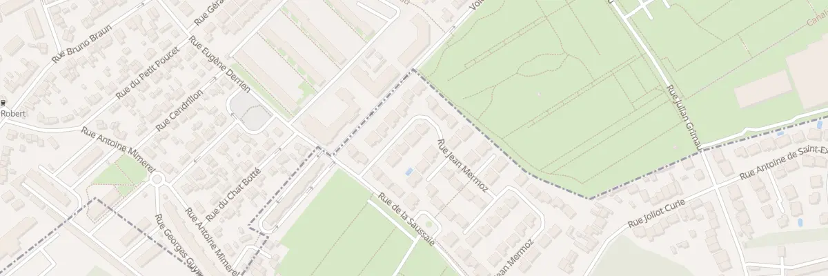 Plan du 6 Rue Jean Mermoz à Thiais
