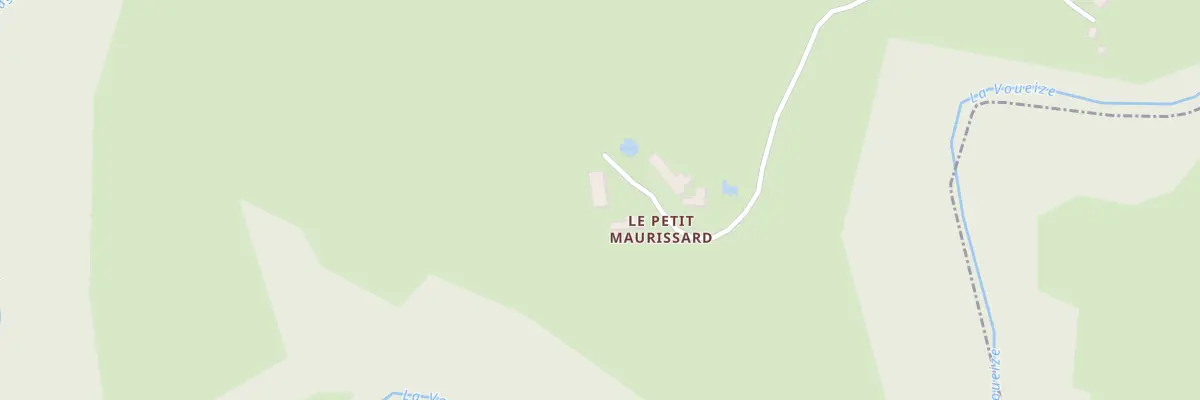 Plan du 5061 Le Petit Maurissard à Lépaud