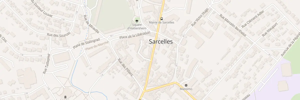 Plan du 135 Rue Pierre Brossolette à Sarcelles