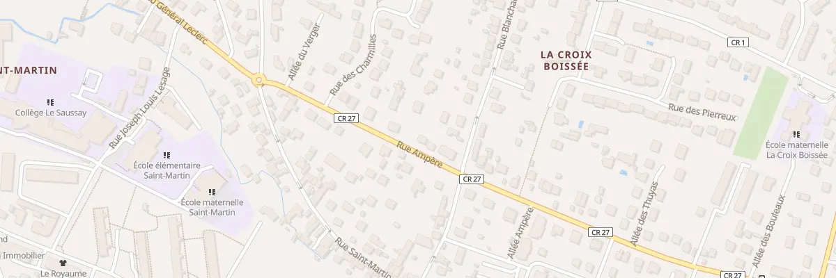Plan du 66 Rue Ampère à Ballancourt-sur-Essonne