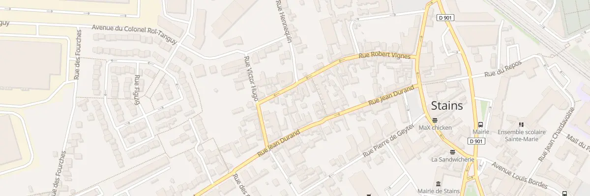 Plan du 37 Rue Robert Vignes à Stains
