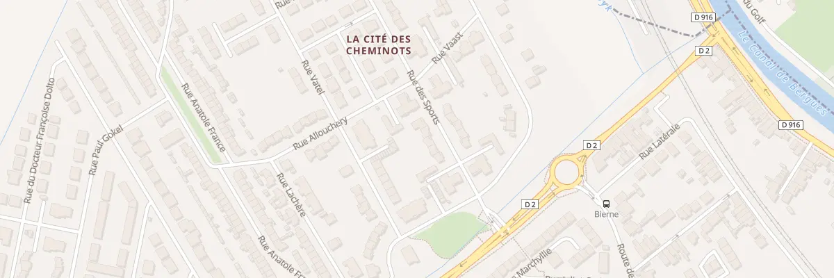 Plan du 10 Rue des Sports à Cappelle-la-Grande