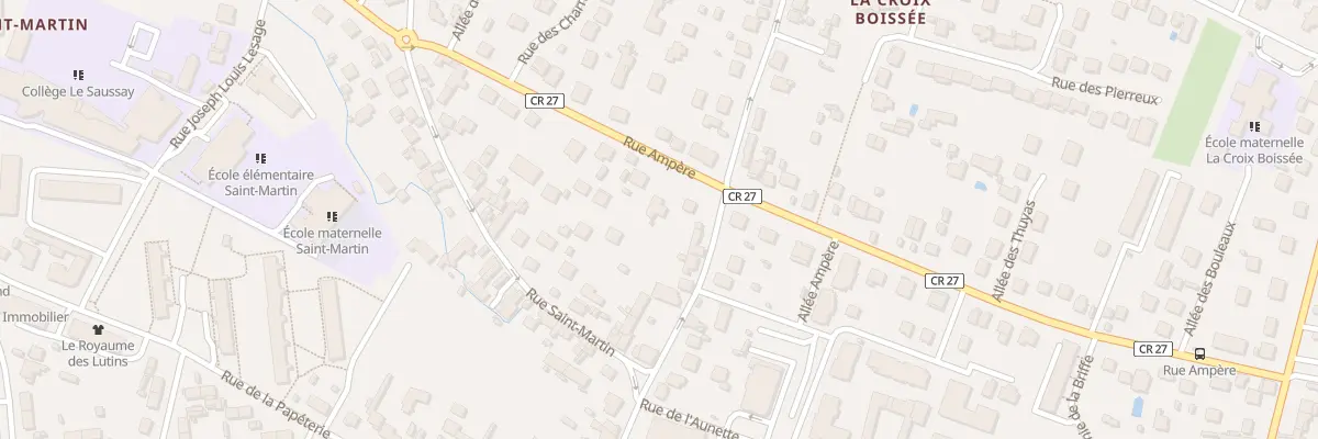 Plan du 31 Rue Ampère à Ballancourt-sur-Essonne