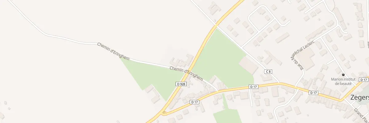 Plan du 30 Rte de Saint - Omer à Zegerscappel