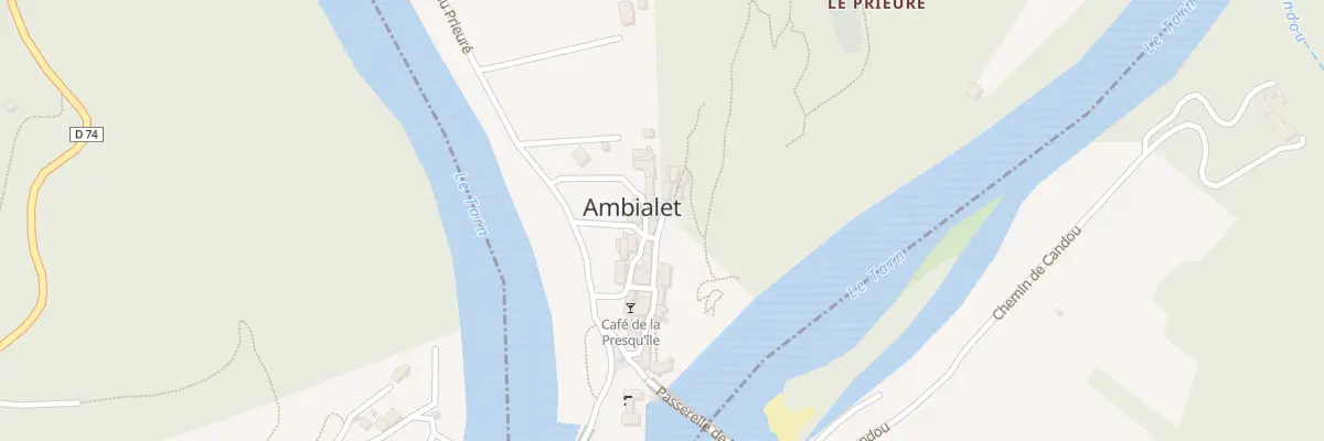 Plan du 15 Sen de l’Escalette à Ambialet