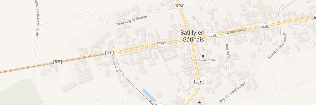 Plan du 64 Rue Jules César à Batilly-en-Gâtinais