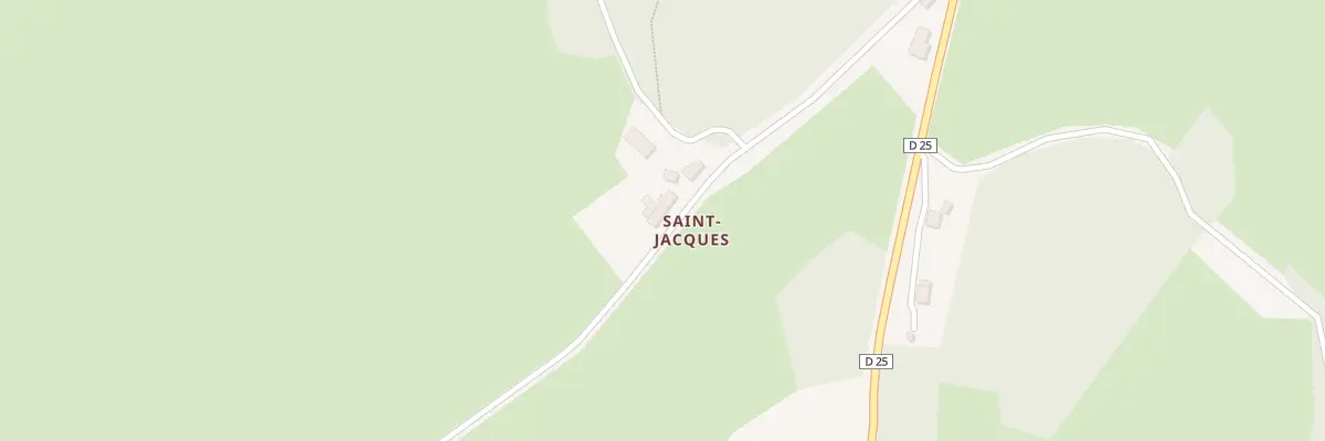 Plan du 2 Saint Jacques à Mautes