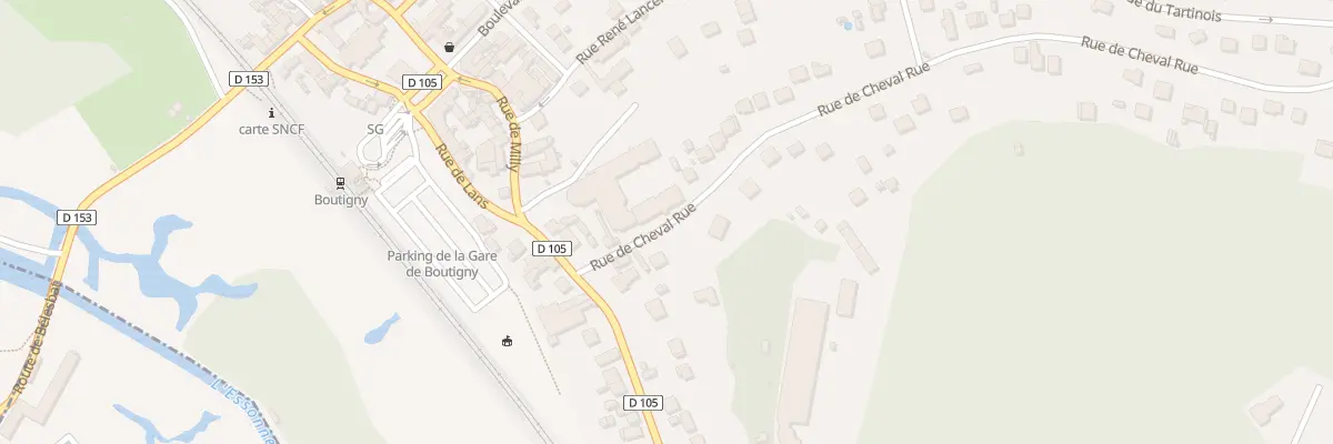 Plan du 3 Rue Cheval Rue à Boutigny-sur-Essonne