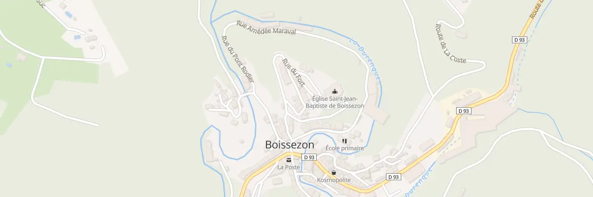 Plan du 6 Rue Soeur Philomène à Boissezon