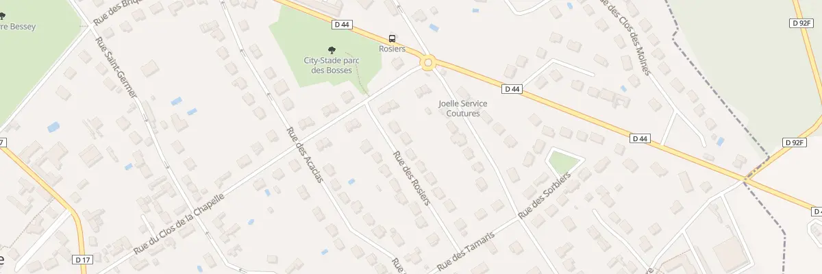 Plan du 12 Rue des Rosiers à Précy-sur-Oise
