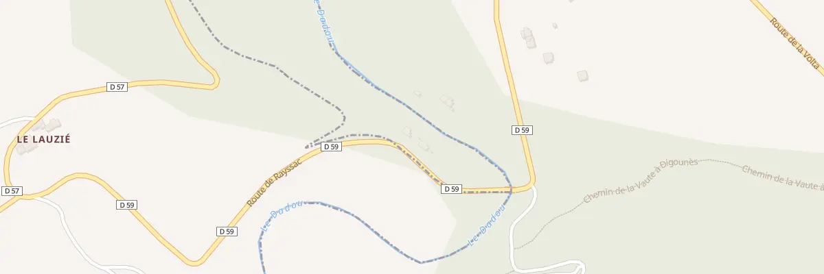 Plan du 5308 Les Marrelies à Paulinet