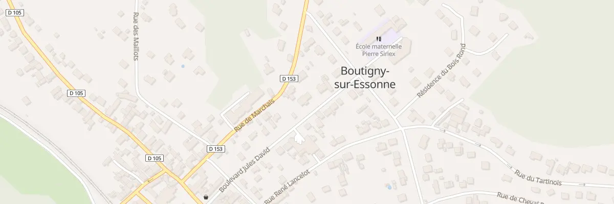 Plan du 11 Bd Jules David à Boutigny-sur-Essonne