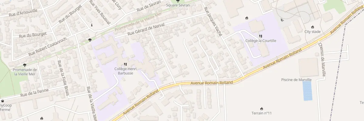 Plan du 6 Rue Guillaume Apollinaire à Saint-Denis