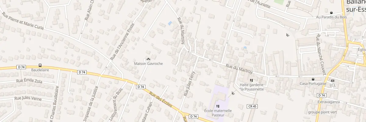 Plan du 47 Rue du Martroy à Ballancourt-sur-Essonne