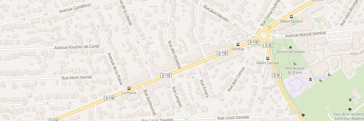 Plan du 2 Rue des Violettes à Athis-Mons