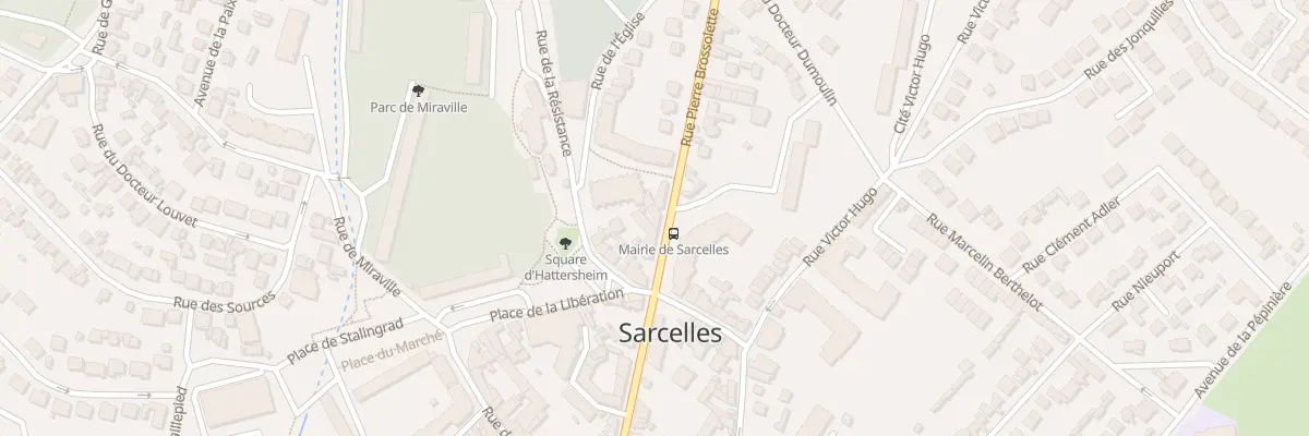 Plan du 145 Rue Pierre Brossolette à Sarcelles