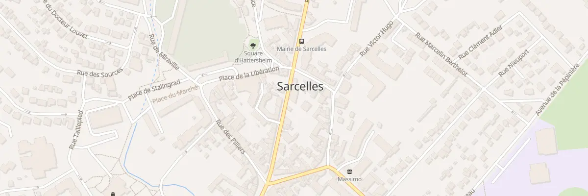 Plan du 114 Rue Pierre Brossolette à Sarcelles