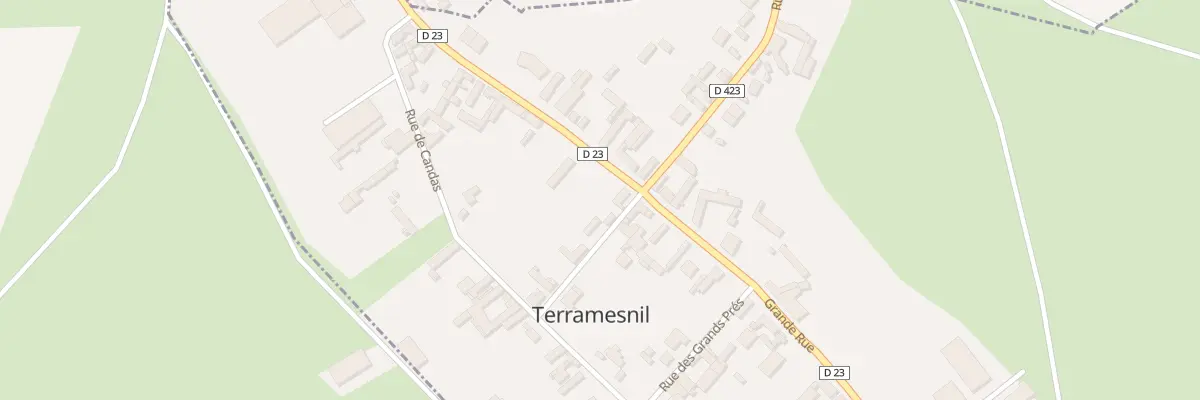 Plan du 24 Gr Grande Rue à Terramesnil