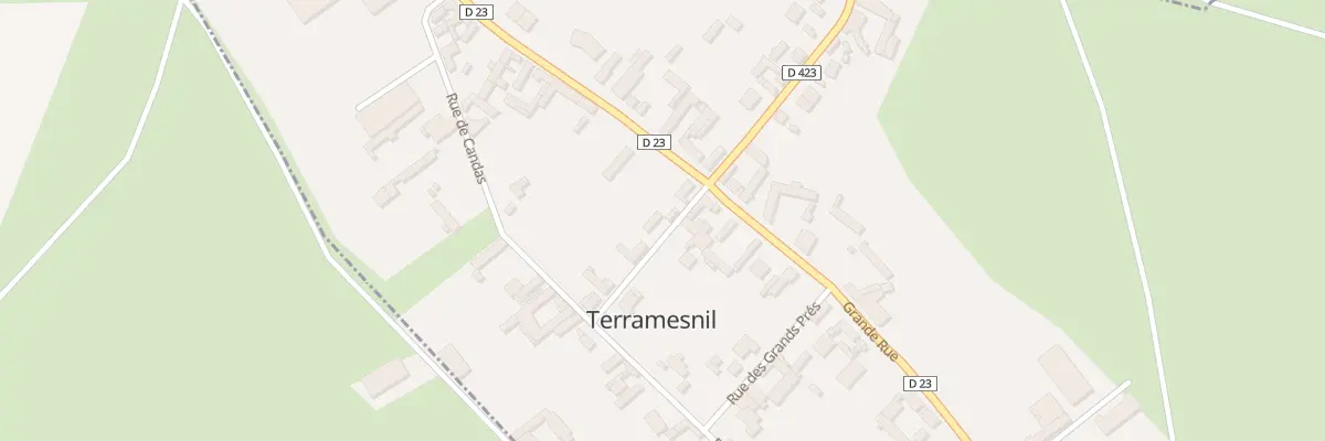 Plan du 2 Rue Neuve à Terramesnil