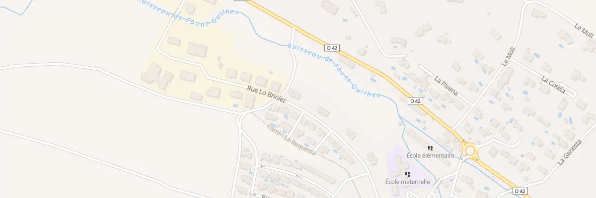 Plan du 25 Rue Lo Briolet à Palaja