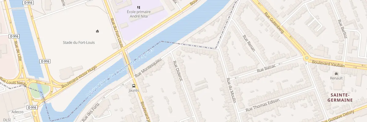 Plan du 53 Rue Diderot à Coudekerque-Branche