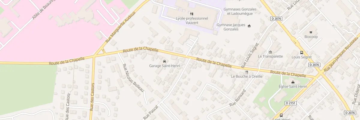 Plan du 35 Rue de La Chapelle à Bourges