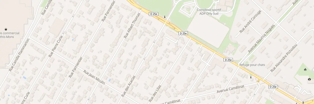 Plan du 11 Rue des Acacias à Athis-Mons