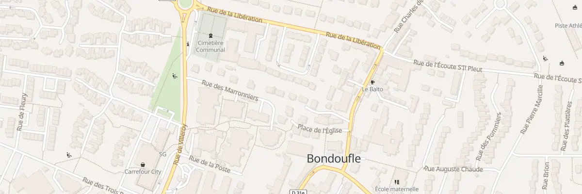 Plan du 8 Imp de la Mairie à Bondoufle