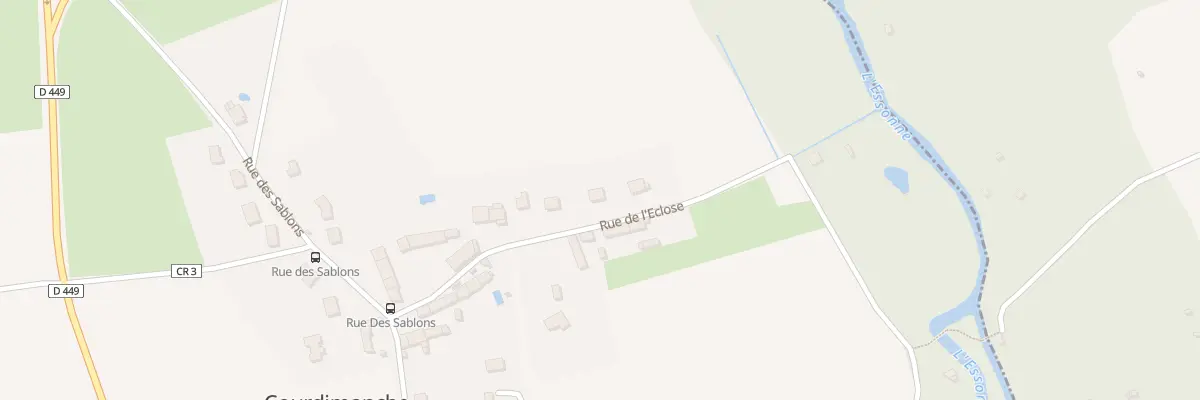 Plan du 9 Rue de l’Eclose à Courdimanche-sur-Essonne
