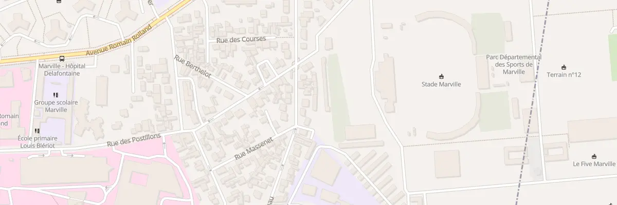 Plan du 60 Rue J J Rousseau à Saint-Denis