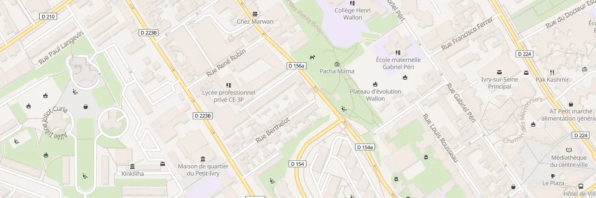 Plan du 4 Rue Berthelot à Ivry-sur-Seine
