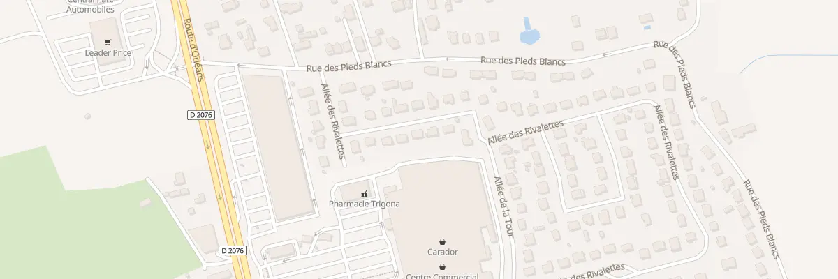 Plan du 55 All des Rivalettes à Saint-Doulchard