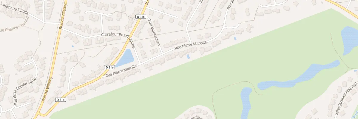Plan du 36 Rue Pierre Marcille à Bondoufle